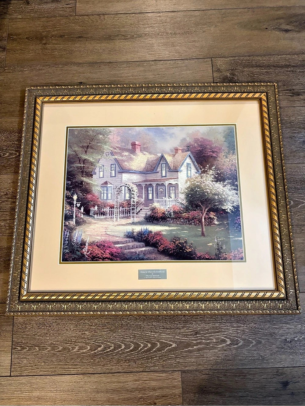 Thomas Kinkade Home Is Where the Heart Is II Framed Print